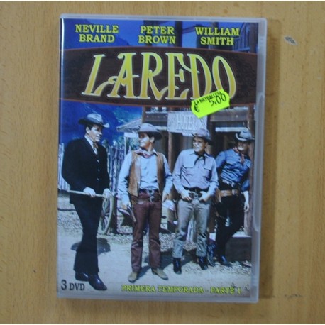 LAREDO - PRIMERA TEMPORADA PRIMERA PARTE - 3 DVD