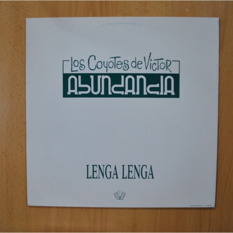 [298018] LOS COYOTES DE VICTOR ABUNDANCIA - LENGA LENGA - MAXI