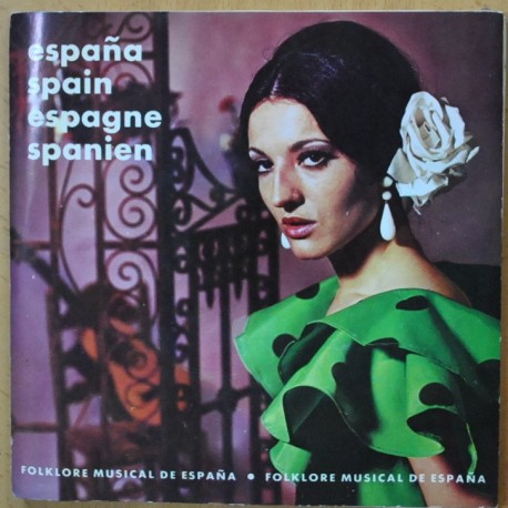 VARIOS - FOLKLORE MUSICAL DE ESPAÑA - GATEFOLD - 2 SINGLE