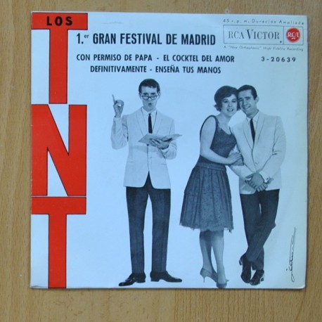[301240] LOS TNT - CON PERMISO DE PAPA / EL COCKTEL DEL AMOR / DEFINITIVAMENTE / ENSEÑA TUS MANOS - EP