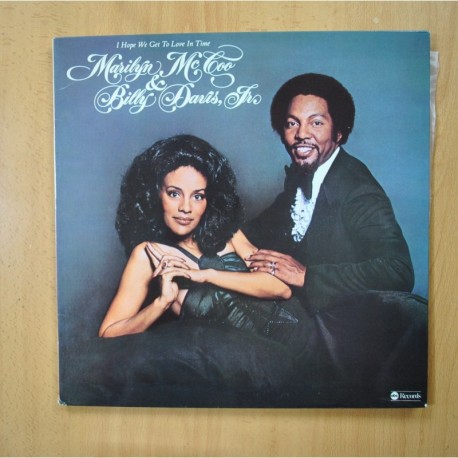 [301593] MARILYN MCCOO / BILLY DAVIS JR - I HOPE WE GET TO LOVE IN TIME - GATEFOLD - LP