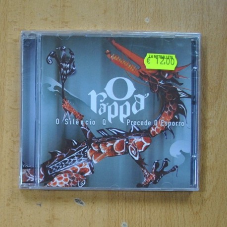 [302508] O RAPPA - O SILENCIO Q PRECEDE O ESPORRO - CD