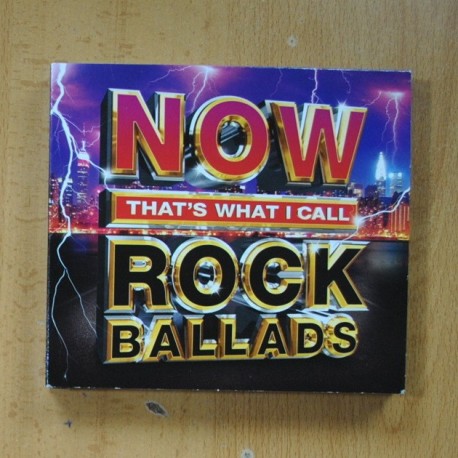 VARIOS - NOW THAT´S WHAT I CALL ROCK BALLADS - CD