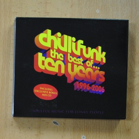 [305266] VARIOS - CHILLIFUNK THE BEST OF 10 YEARS 1996 / 2006 - 2 CD