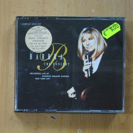 BARBRA STREISAND - THE CONCERT - 2 CD