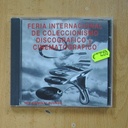 VARIOS - FERIA INTERNACIONAL DEL COLECCIONISMO DISCOGRAFICO Y CINEMATOGRAFICO - CD