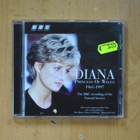 VARIOS - DIANA PRINCESS OF WALES - CD