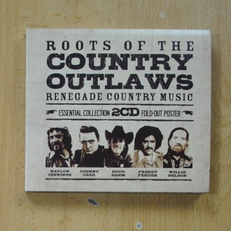 [306066] VARIOS - ROOTS OF THE COUNTRY OUTLAWS - 2 CD