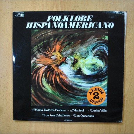 [309206] VARIOS - FOLKLORE HISPANOAMERICANO - 2 LP