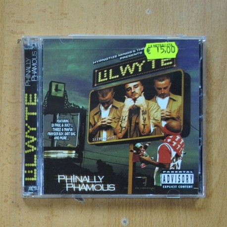 [309489] LIL WY TE - PHINALLY PHAMOUS - CD