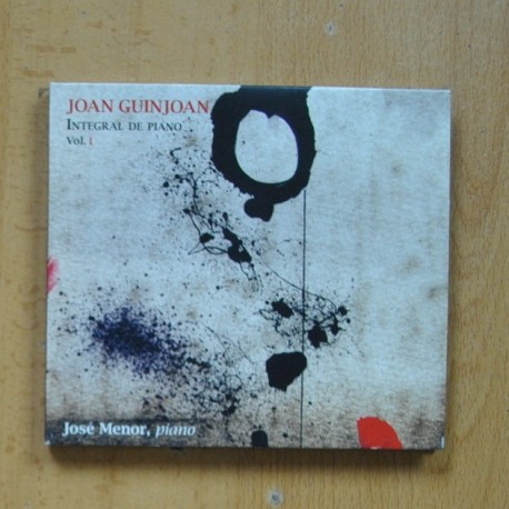 JOAN GUINJOAN - INTEGRAL DE PIANO VOL I - CD