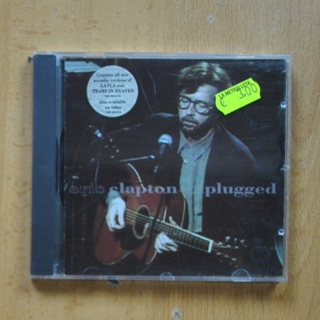 ERIC CLAPTON - UNPLUGGED - CD