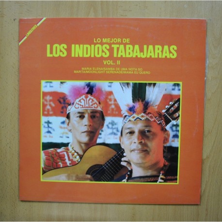 [310836] LOS INDIOS TABAJARAS - LO MEJOR DE LOS INDIOS TABAJARAS VOL II - LP