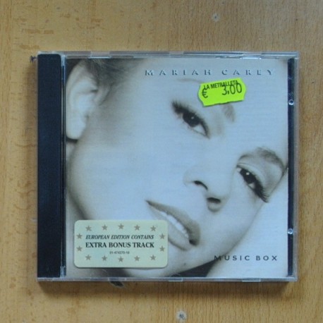 MARIAH CAREY - MUSIC BOX - CD