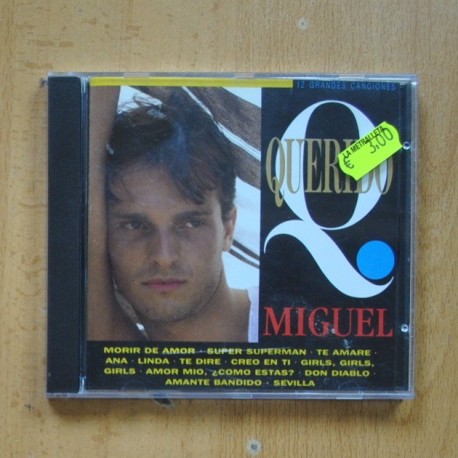 MIGUEL BOSE - QUERIDO - CD