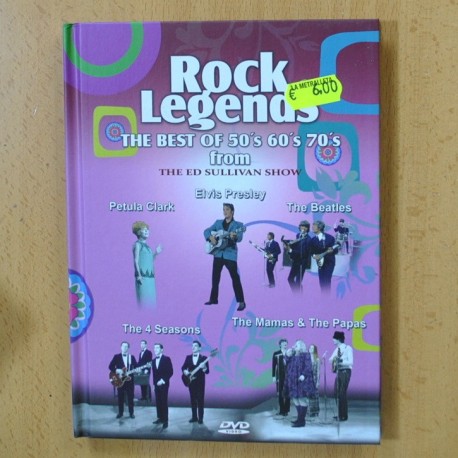 VARIOS - ROCK LEGENDS THE BEST OF 50S 60S 70S FROM ED SULLIVAN SHOW VOL 4 - DV