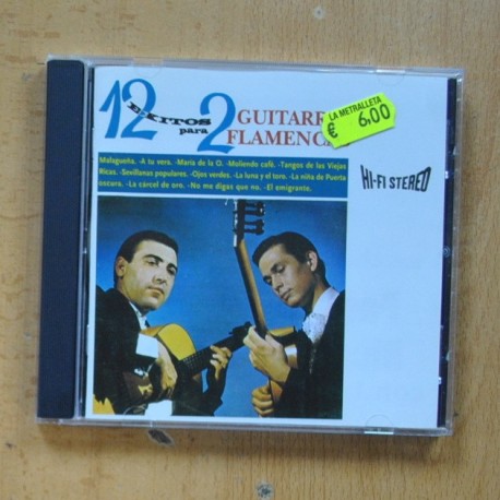 [313137] VARIOS - 12 EXITOS PARA GUITARRAS FLAMENCAS - CD