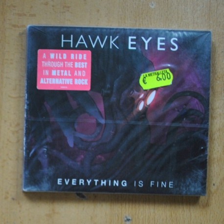 [313459] HAWK EYES - EVERYTHING IS FINE - CD