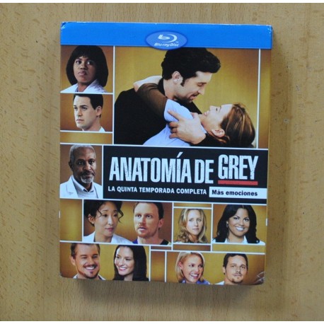 [313834] ANATOMIA DE GREY - QUINTA TEMPORADA - BLURAY