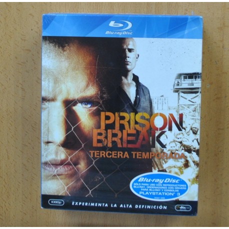 [313866] PRISION BREAK - TERCERA TEMPORADA - BLURAY
