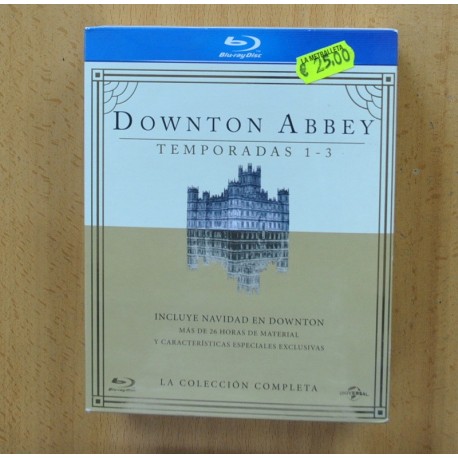 [313875] DOWNTON ABBEY - PRIMERA SEGUNDA Y TERCERA TEMPORADA - BLURAY
