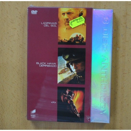 [314514] LAGRIMAS DEL SOL / BLACK HAWK DERRIBADO / XXX - DVD
