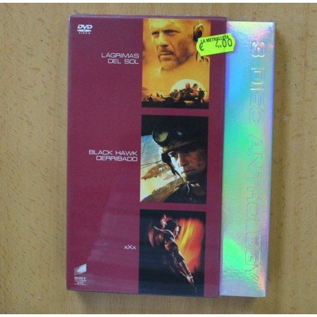 [314551] LAGRIMAS DEL SOL / BLACK HAWK DERRIBADO / XXX - DVD