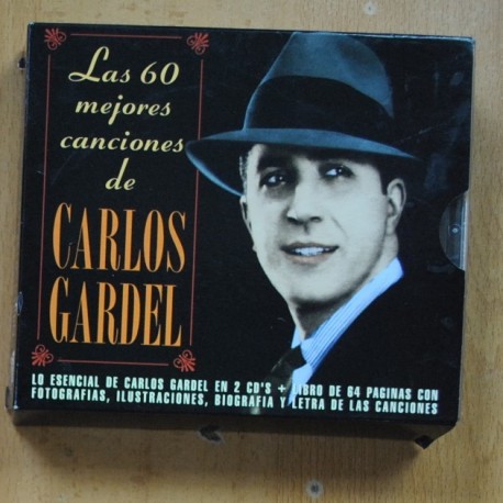 CARLOS GARDEL - LAS 60 MEJORES CANCIONES DE CARLOS GARDEL - 2 CD