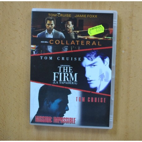 [315861] COLLATERAL / THE FIRM / MISION IMPOSIBLE - DVD