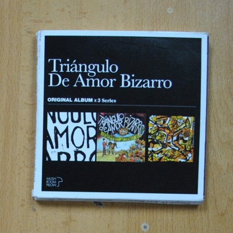 TRIANGULO DE AMOR BIZARRO - ORIGINAL ALBUM X 3 SERIES - CD