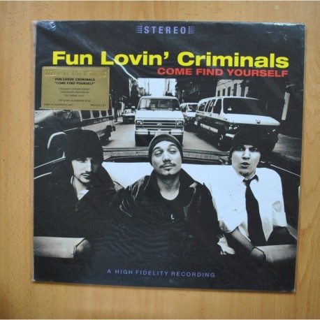 [317123] FUN LOVING CRIMINALS - COME FIND YOURSELF - VINILO AMARILLO LP