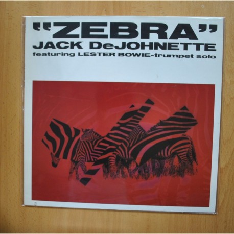 [317763] JACK DEJOHNETTE DEATURING LESTER BOWIE - ZEBRA - LP