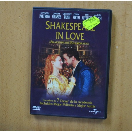 SHAKESPEARE IN LOVE - DVD