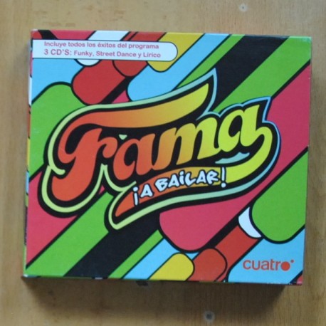 VARIOS - FAMA A BAILAR - 3 CD