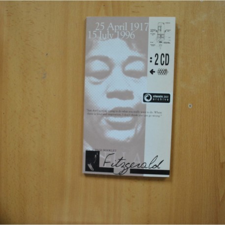 ELLA FITZGERALD - 25 APRIL 1917 / 15 JULY 1996 - 2 CD