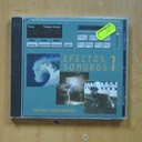 VARIOS - EFECTOS SONOROS 1 FAUNA / NATURALEZA - CD