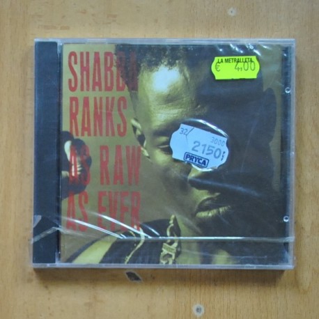 SHABBA RANKS - AS RAW AS EVER - CD | La Metralleta