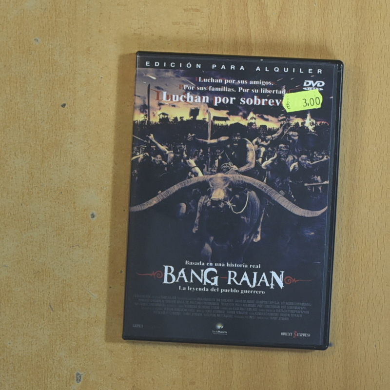 BANG RAJAN .- DVD | La Metralleta