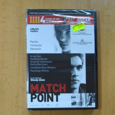 MATCH POINT - DVD | La Metralleta
